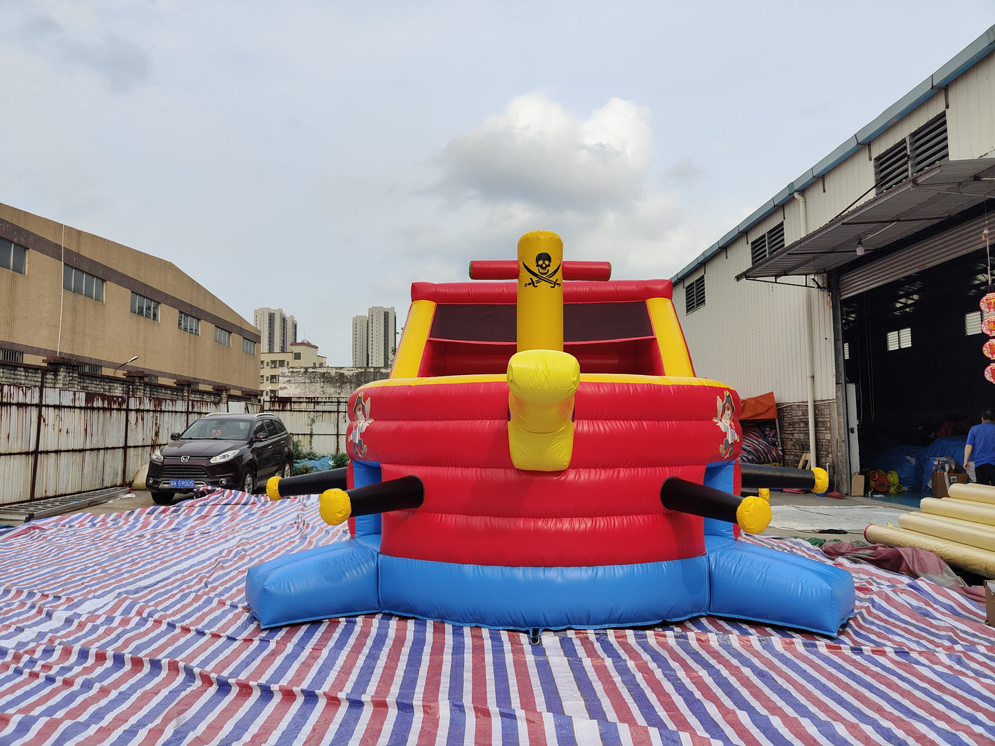 Inflatable Pirate Boat Funcity