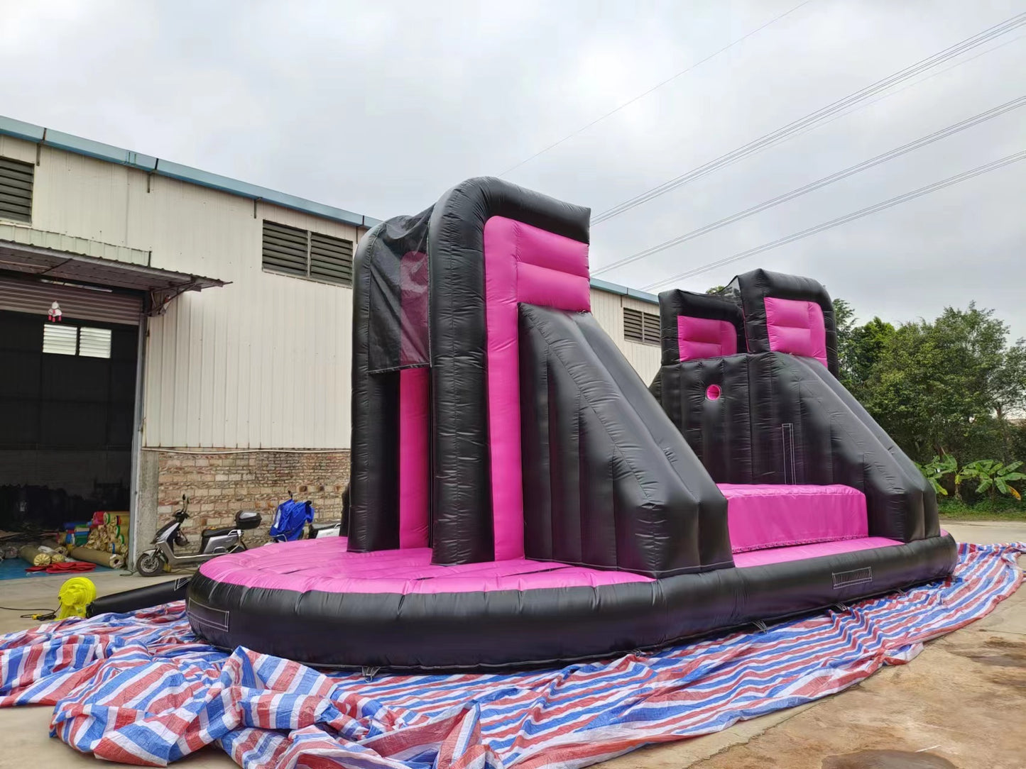 Maquína De Rodillo Con Suelo Inflable