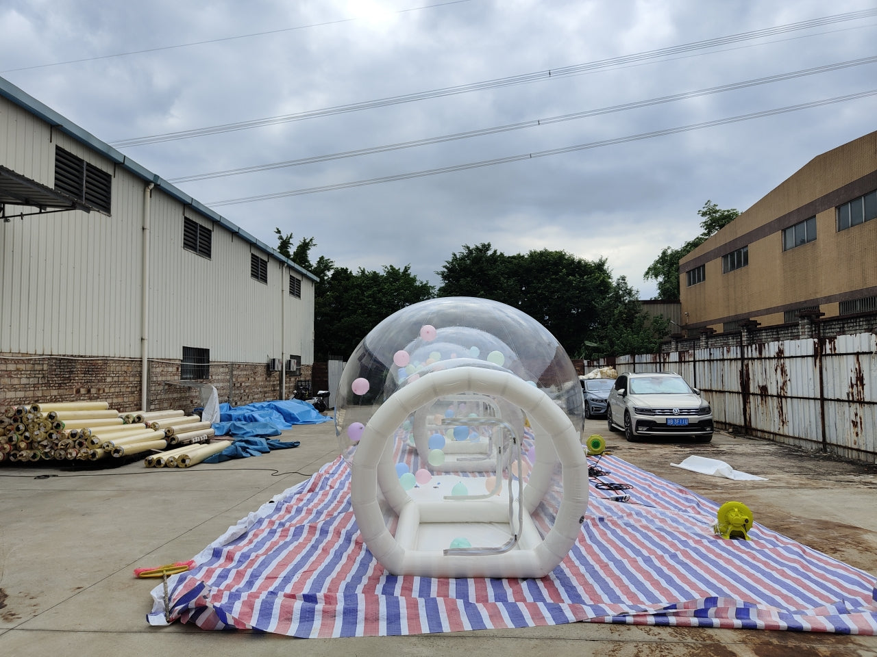 Casa De Burbuja Inflable Para Fiestas Y Bodas