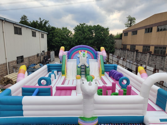 Parque Inflable Temático Caballos