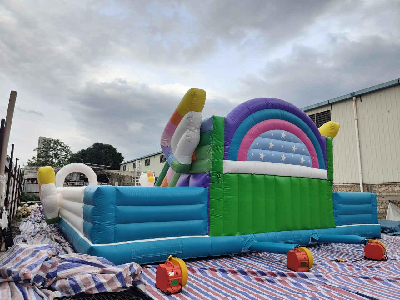 Parque Inflable Temático Caballos