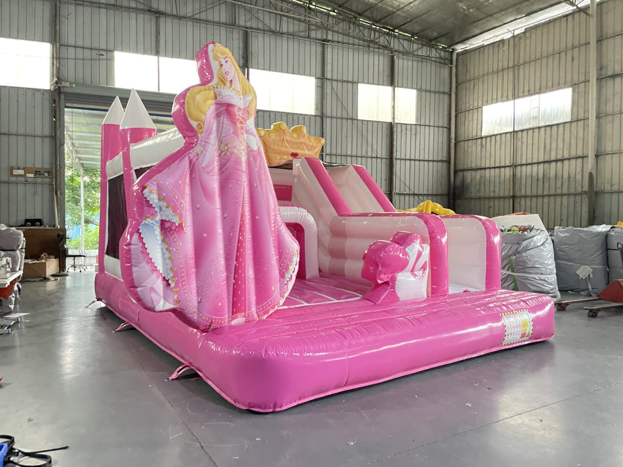 Castillo Inflable Temático Barbie