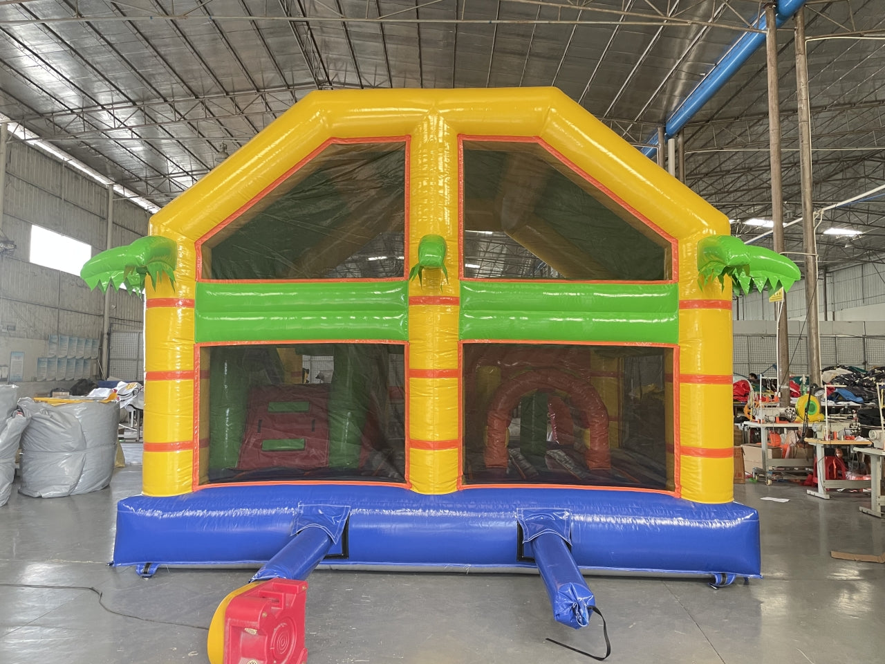 Castillo Inflable Personalizado Temático Tigre