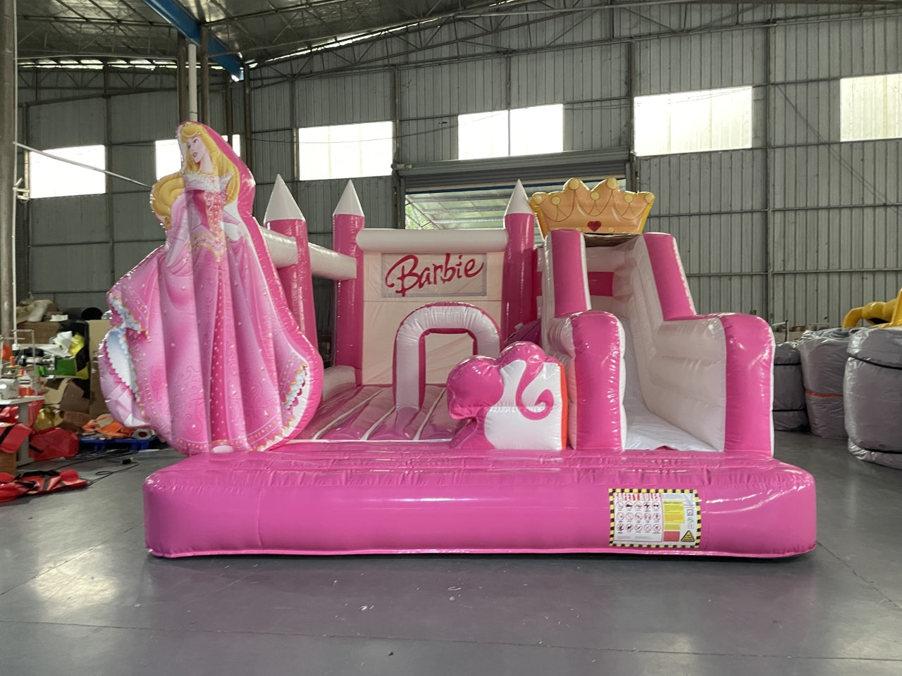 Castillo Inflable Temático Barbie