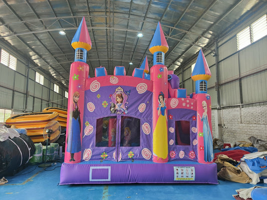 Castillo Inflable Temático Snow White