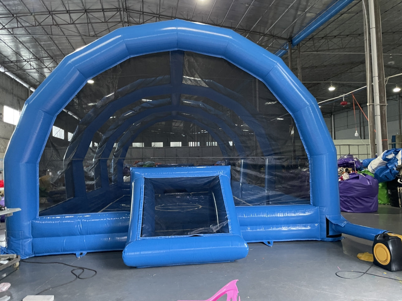 Cancha De Fútbol Inflable Con Techo