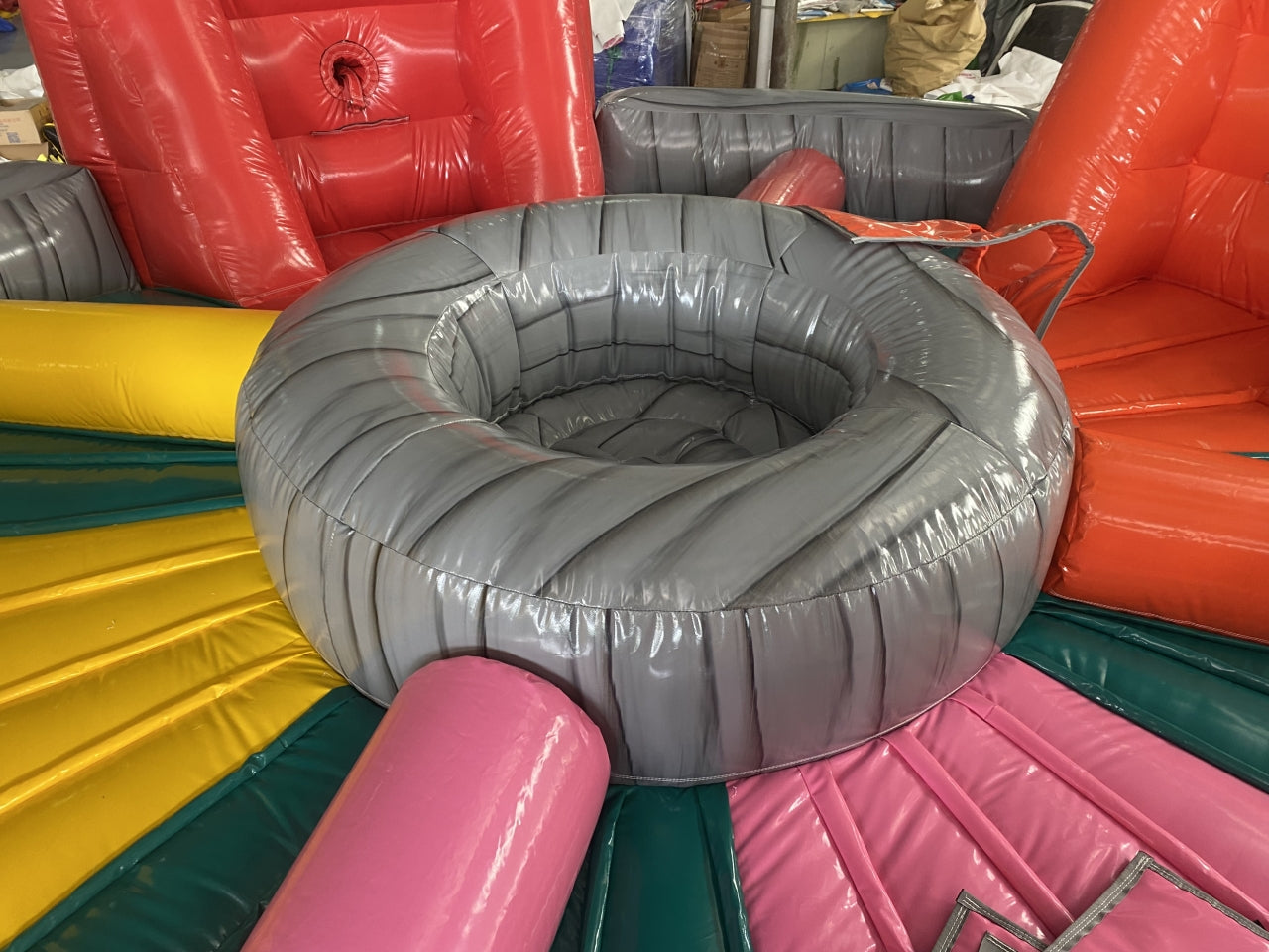 Juego Inflable De Tragabola Para Adultos