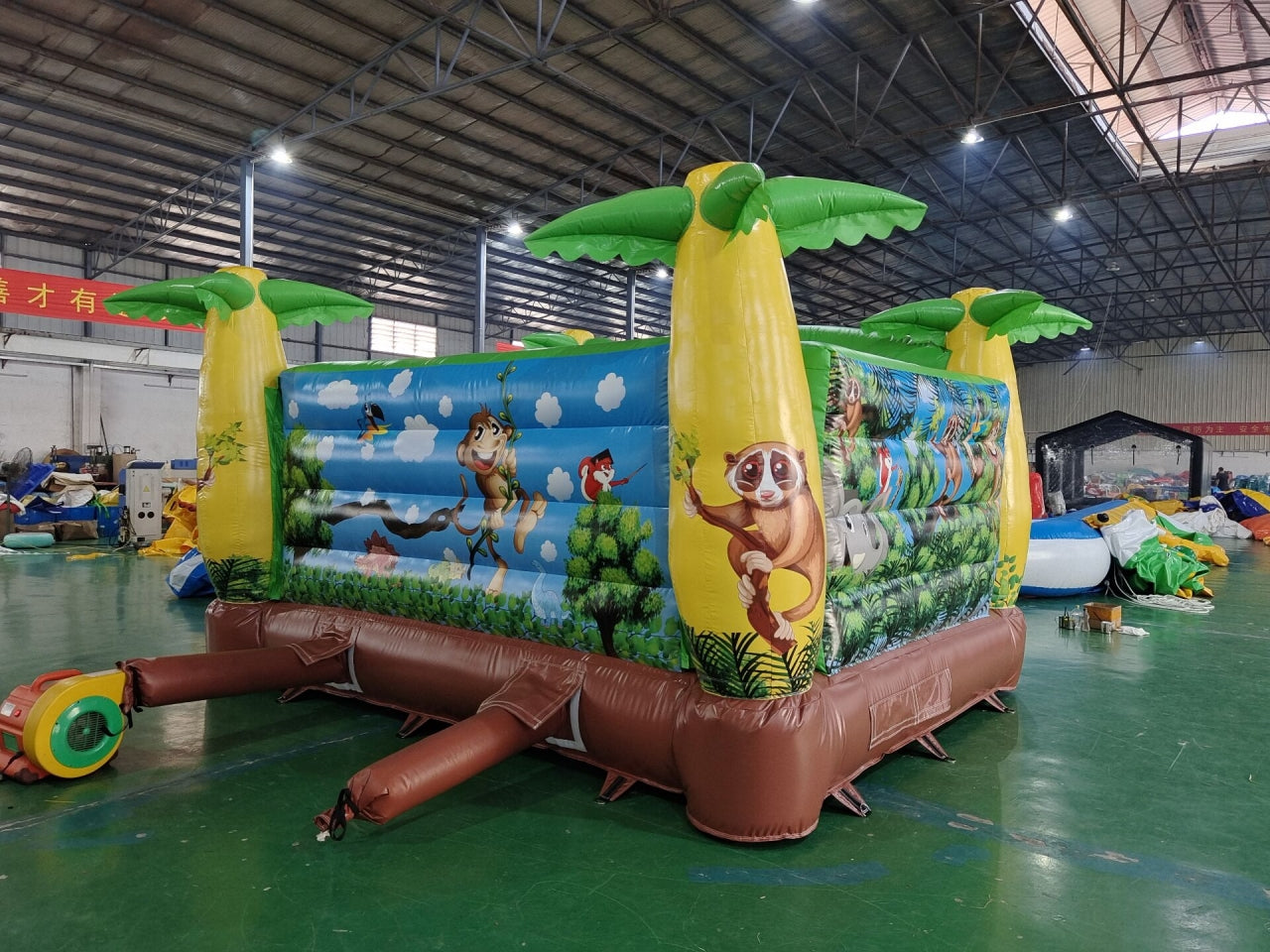 Castillo Inflable Temático Safari