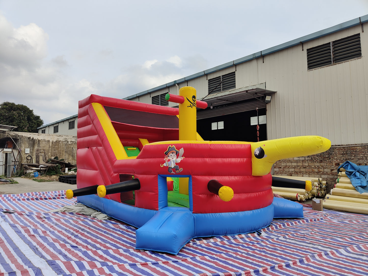 Inflatable Pirate Boat Funcity