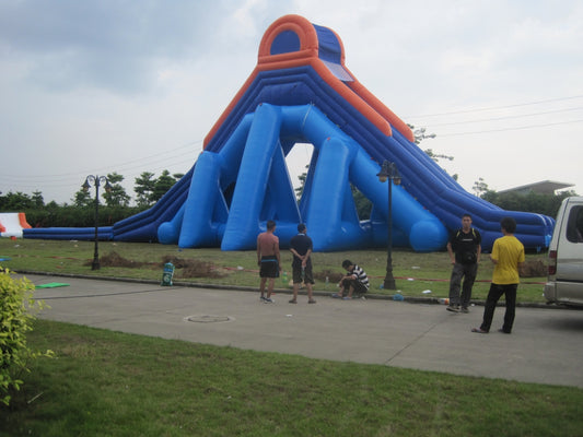 Tobogán Inflable Acuático Gigante Temático Hippo