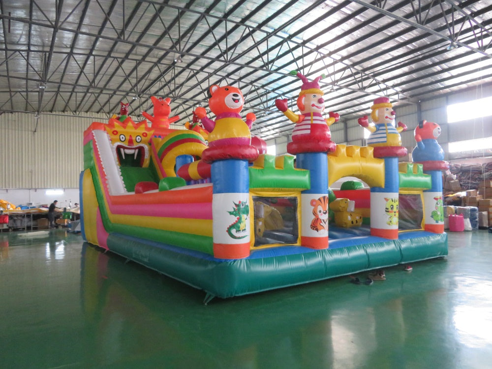 Inflatable Bear Slide Playground