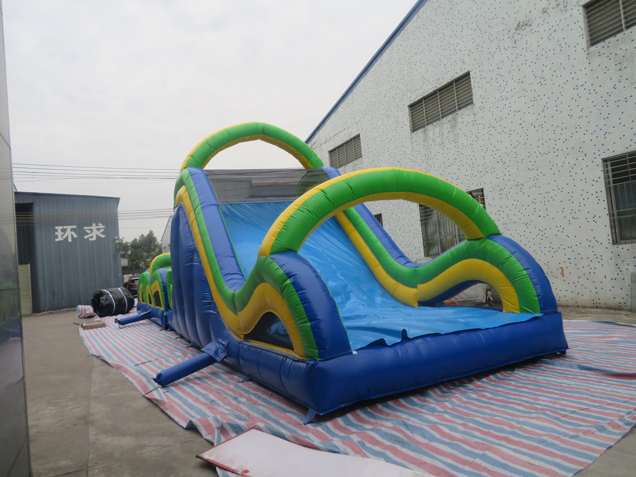 Inflatable Obstacle Course Jungle Run