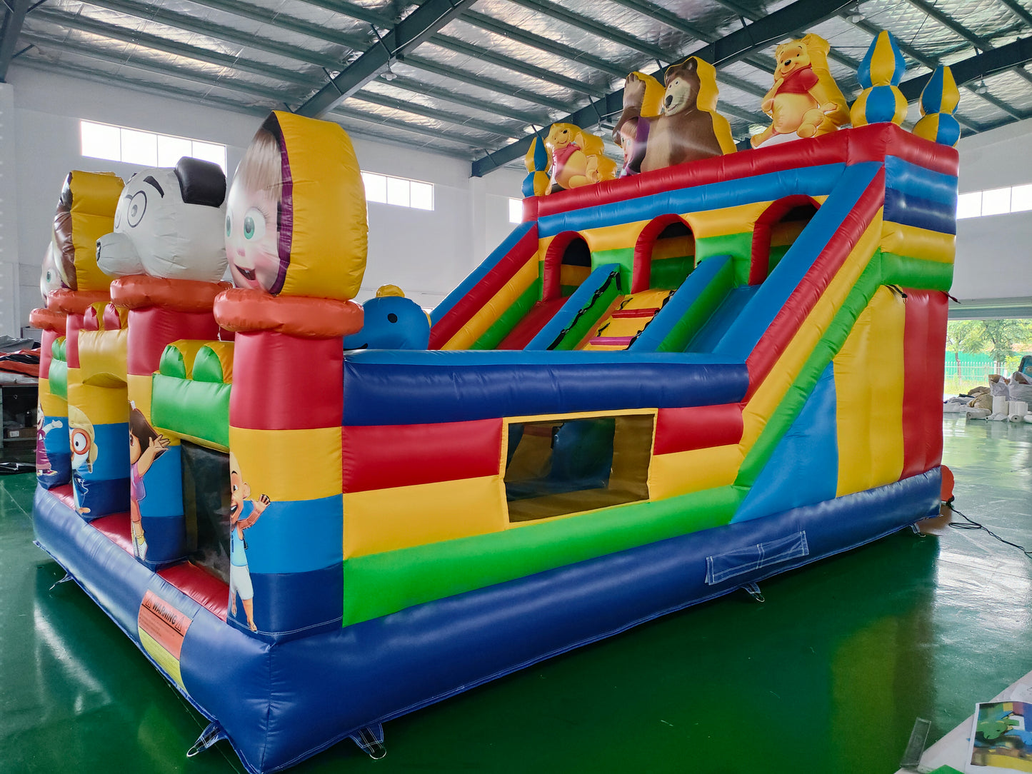 Inflatable Mario Slide