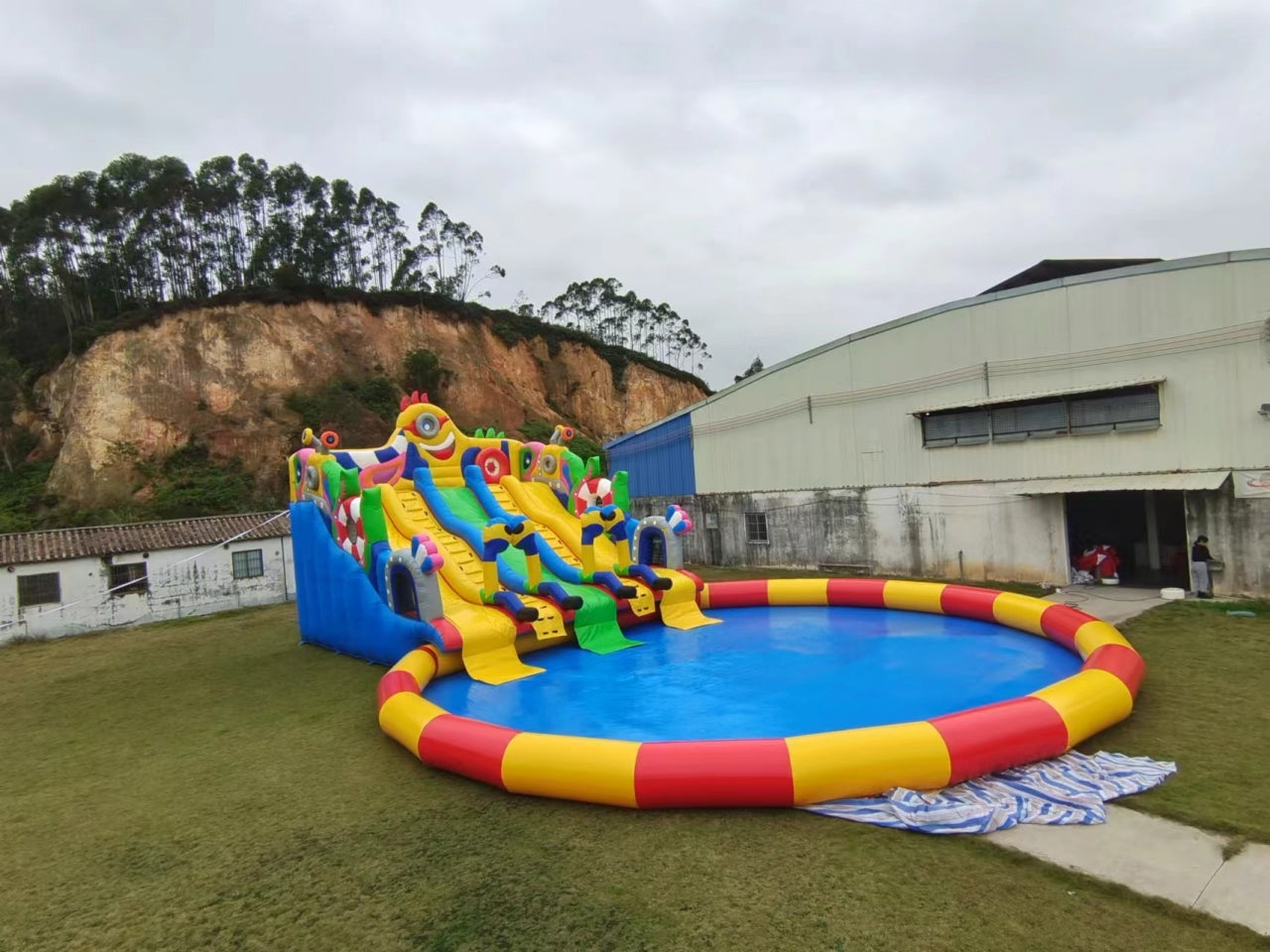 Parque Inflable Gigante Temático Caramela