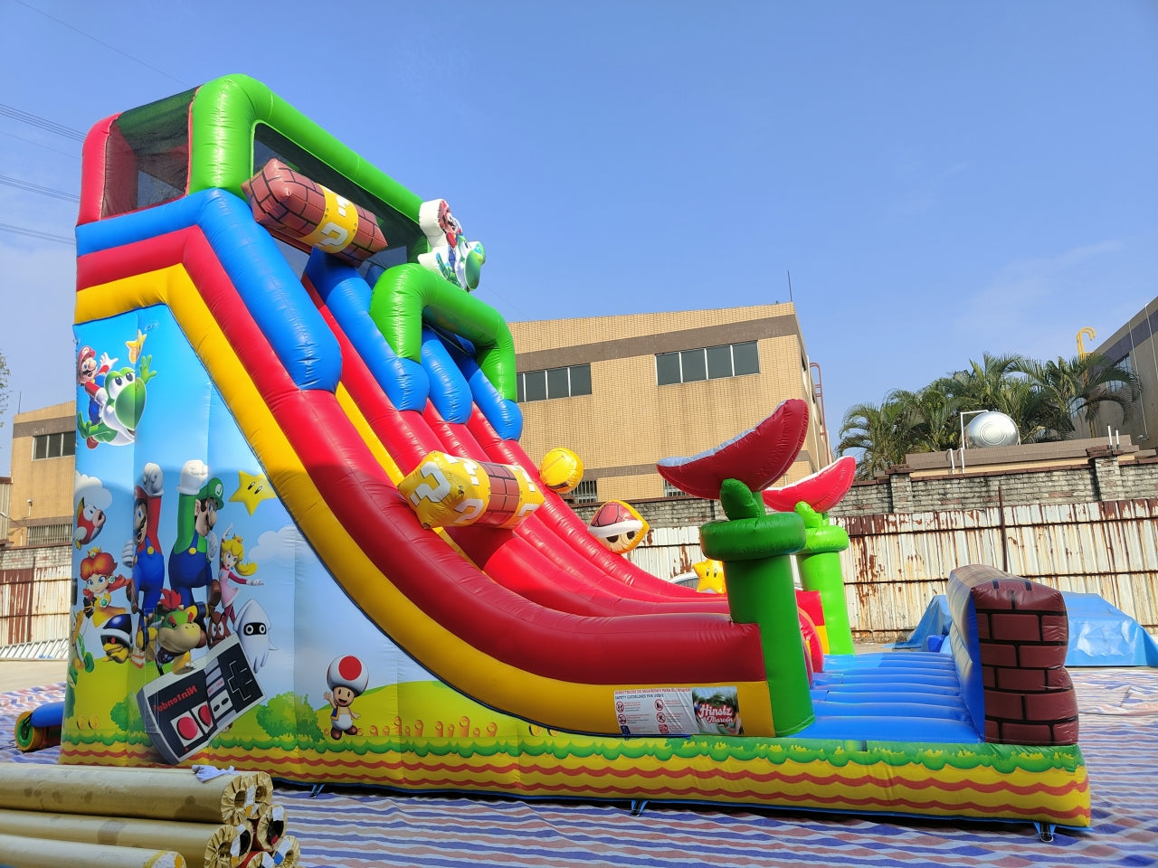 Tobogán Inflable Seco Temático Mickey