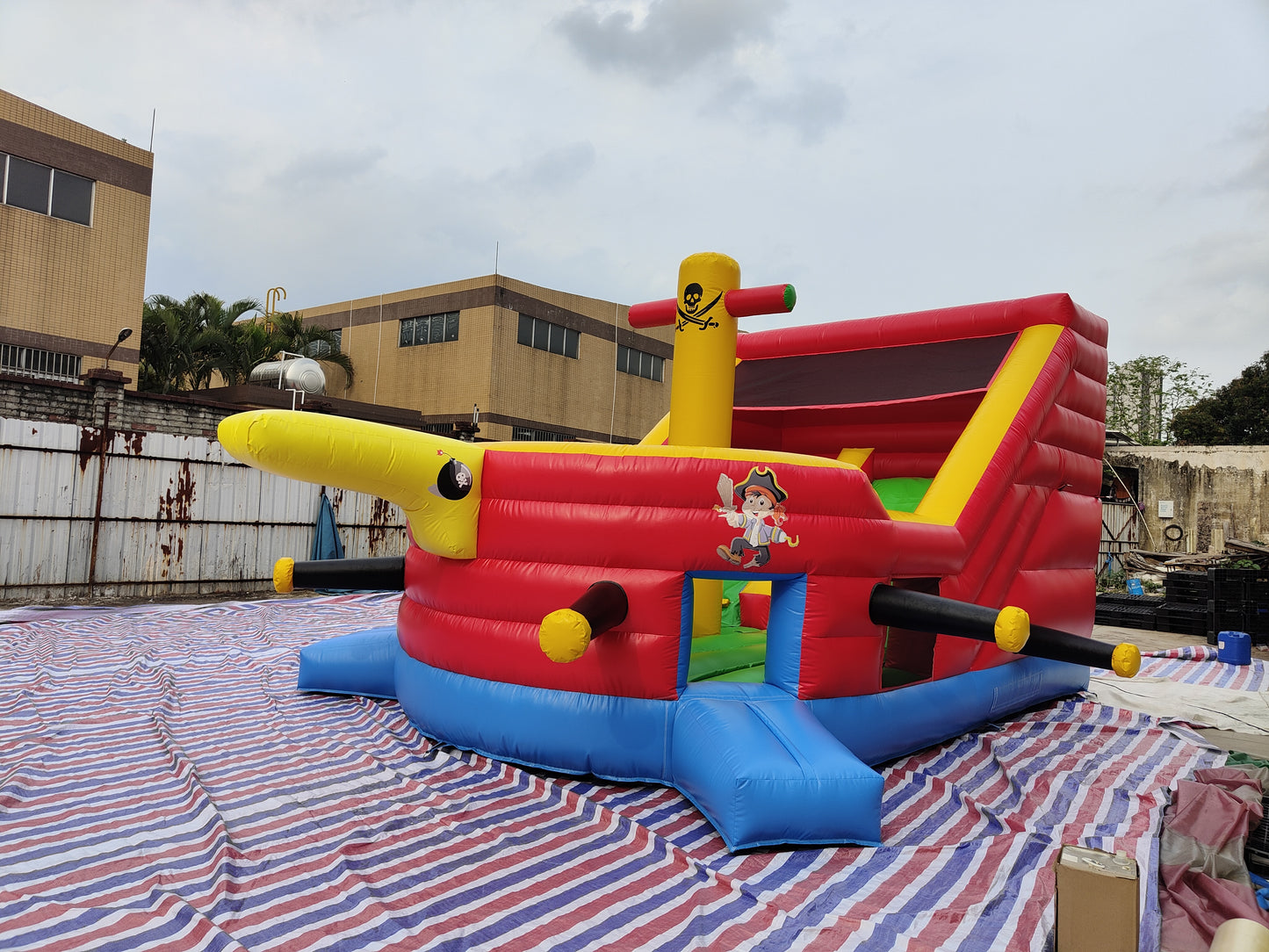 Inflatable Pirate Boat Funcity