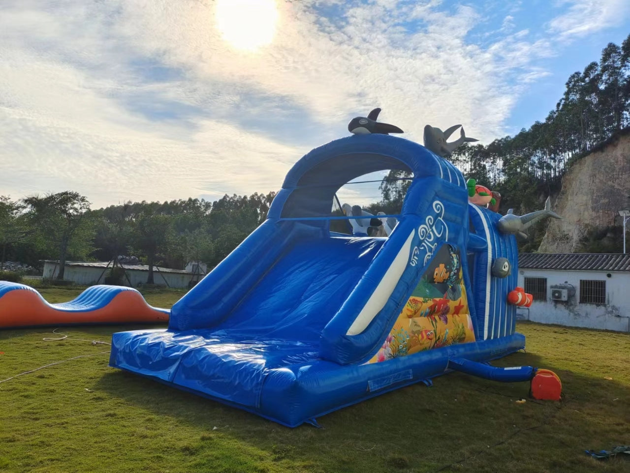 Obstáculo Inflable Peque Temático Pajaro