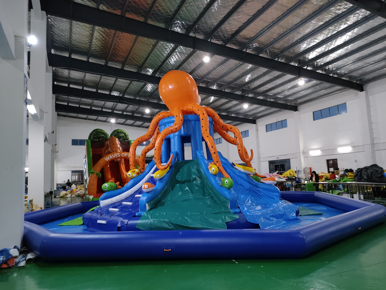 Parque Inflable Acuático Temático Pulpo