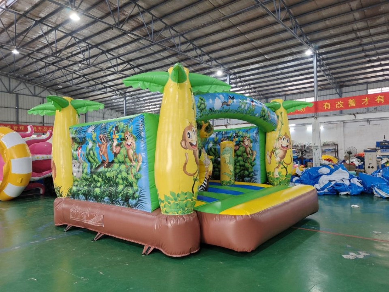 Castillo Inflable Temático Safari