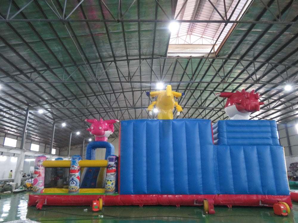 Inflatable Super Wings Playground Functiy