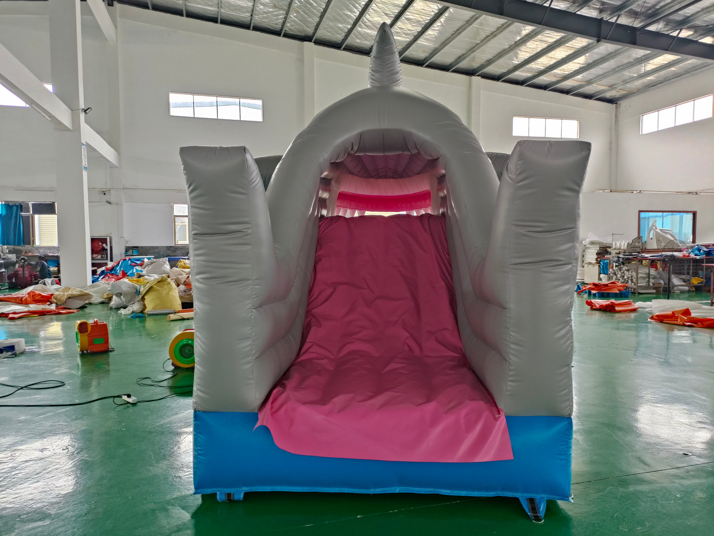 Inflatable Shark Slide