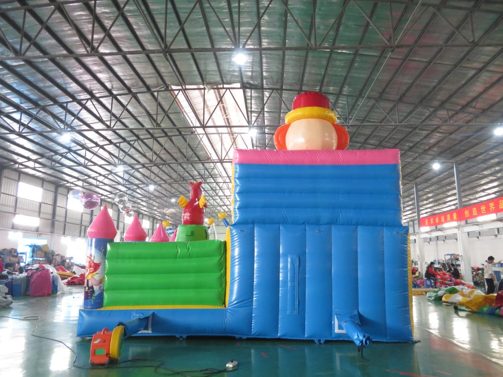 Inflatable Clown Funcity Slides