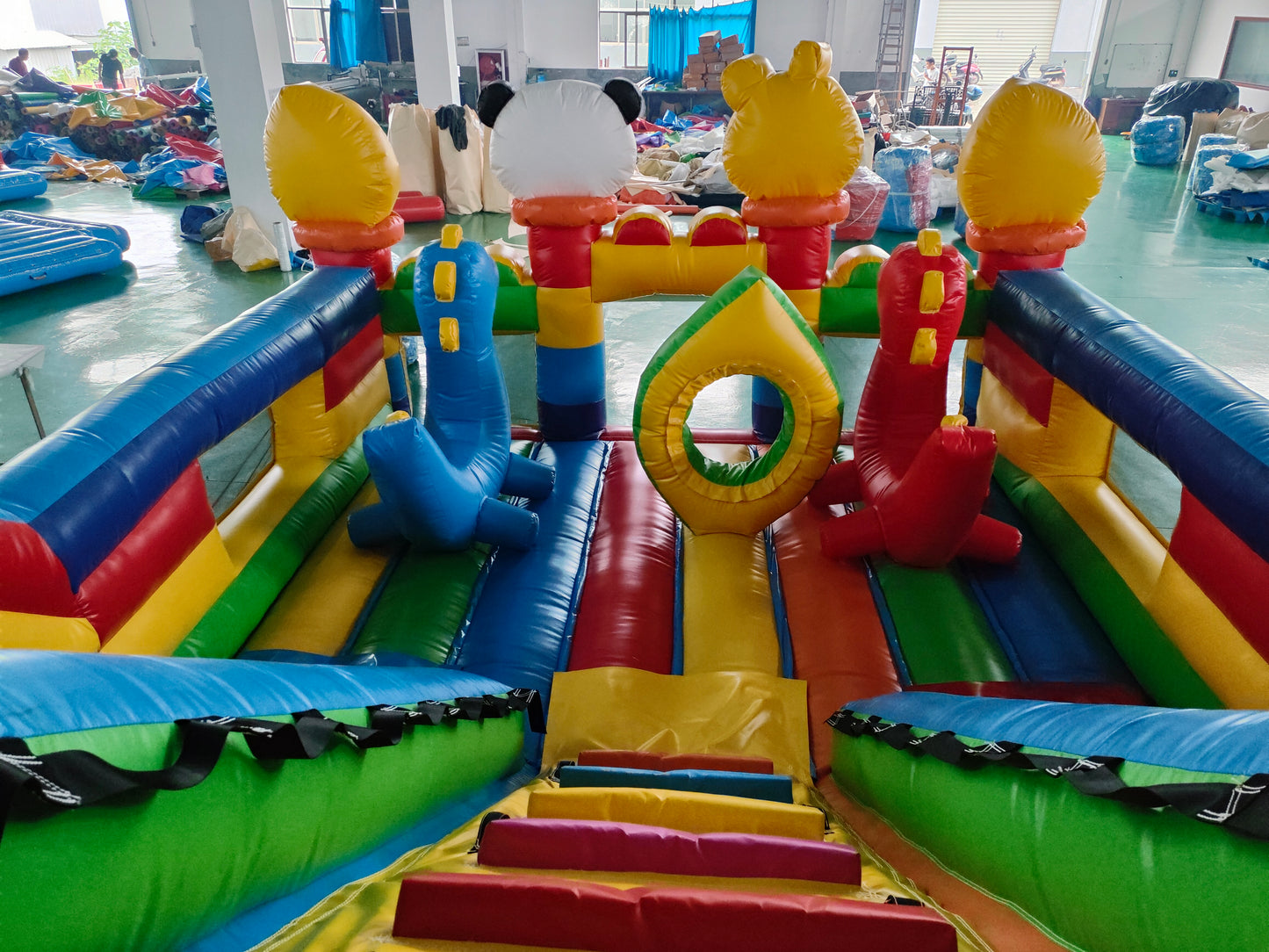 Inflatable Mario Slide