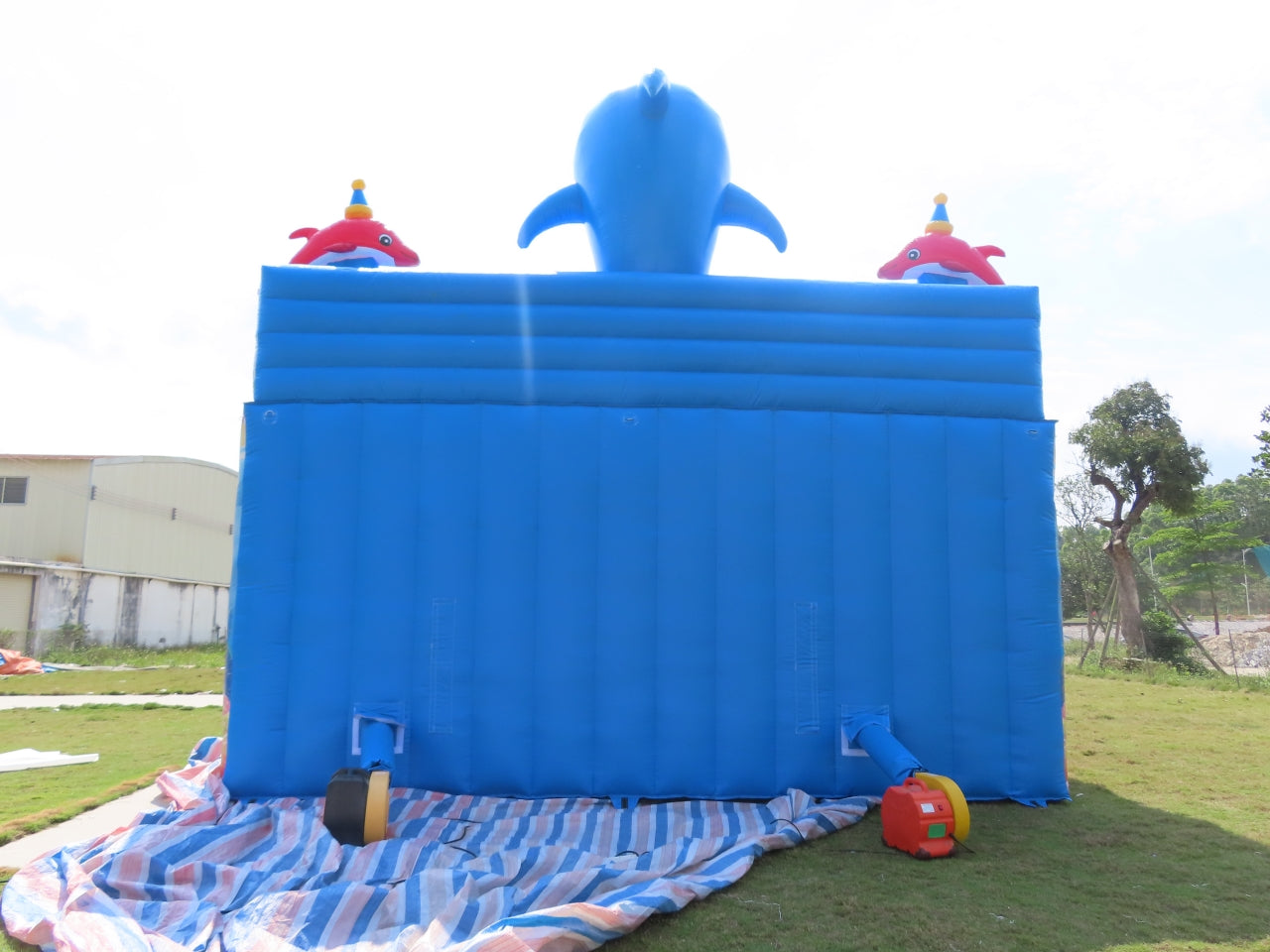 Parque Inflable Temático Acuario Y Tiburón