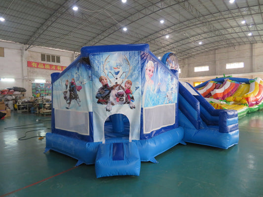 Castillo Inflable Temático Frozen