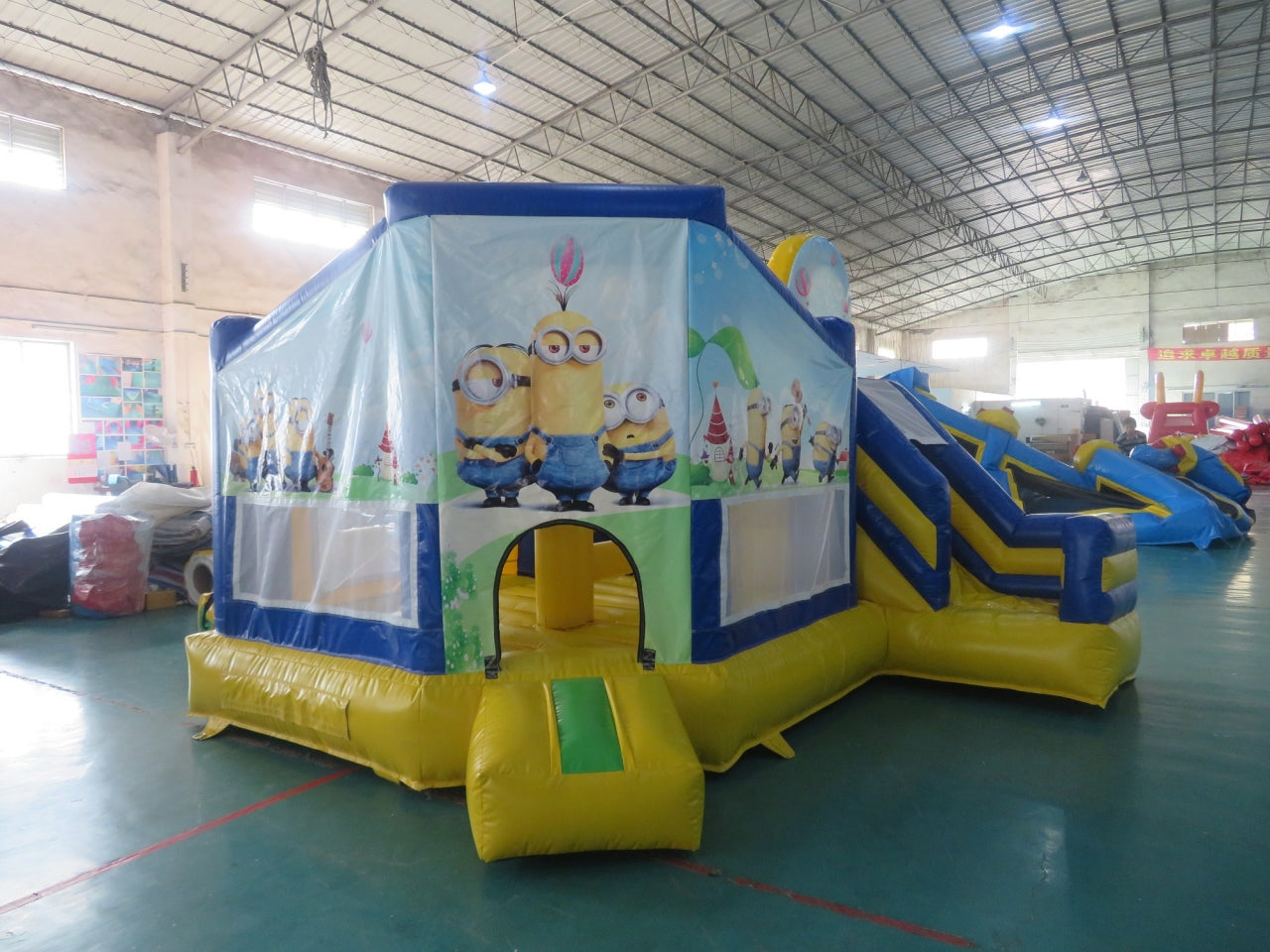 Castillo Inflable Temático Minion