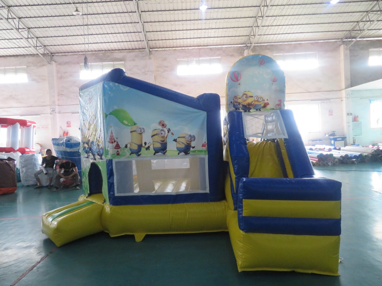 Castillo Inflable Temático Minion