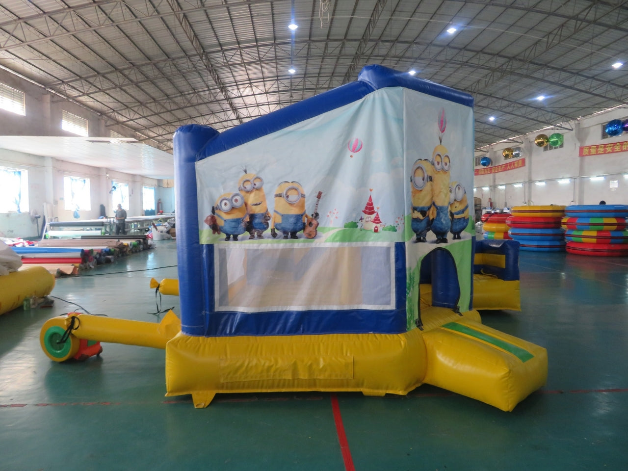 Castillo Inflable Temático Minion