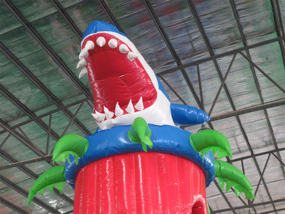 Inflatable Shark Theme Playground Funcity