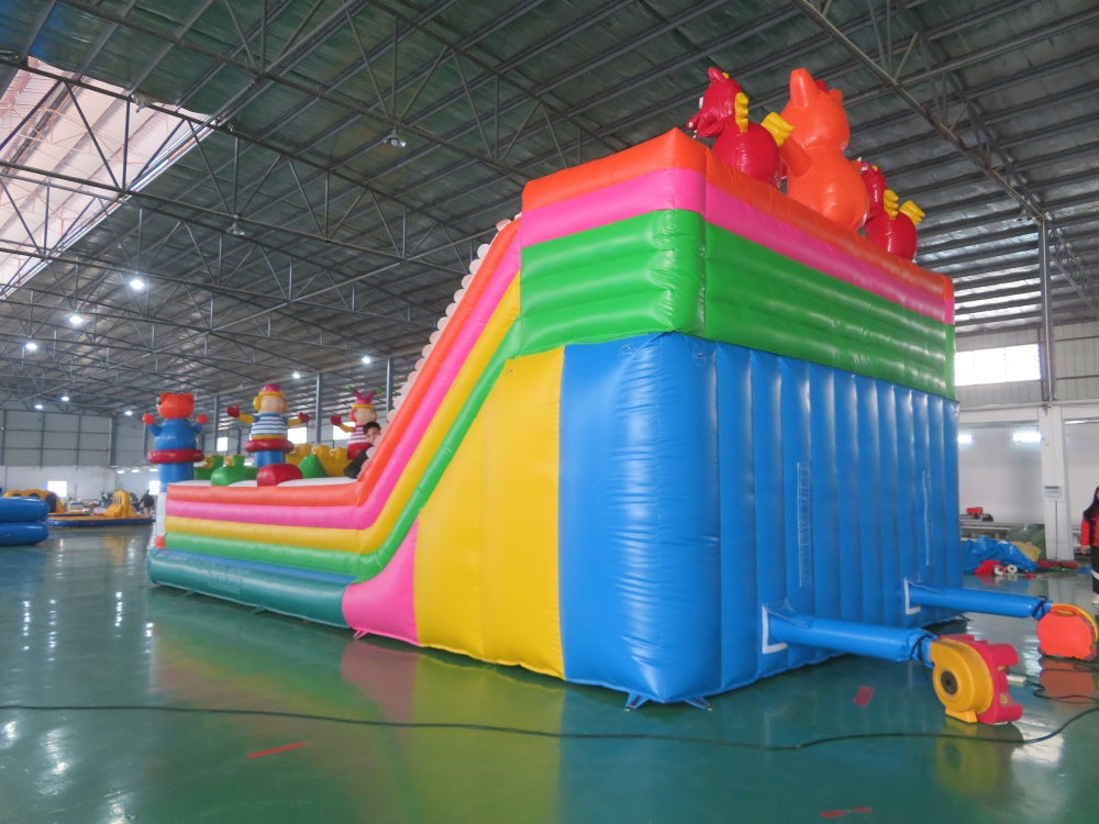 Inflatable Bear Slide Playground