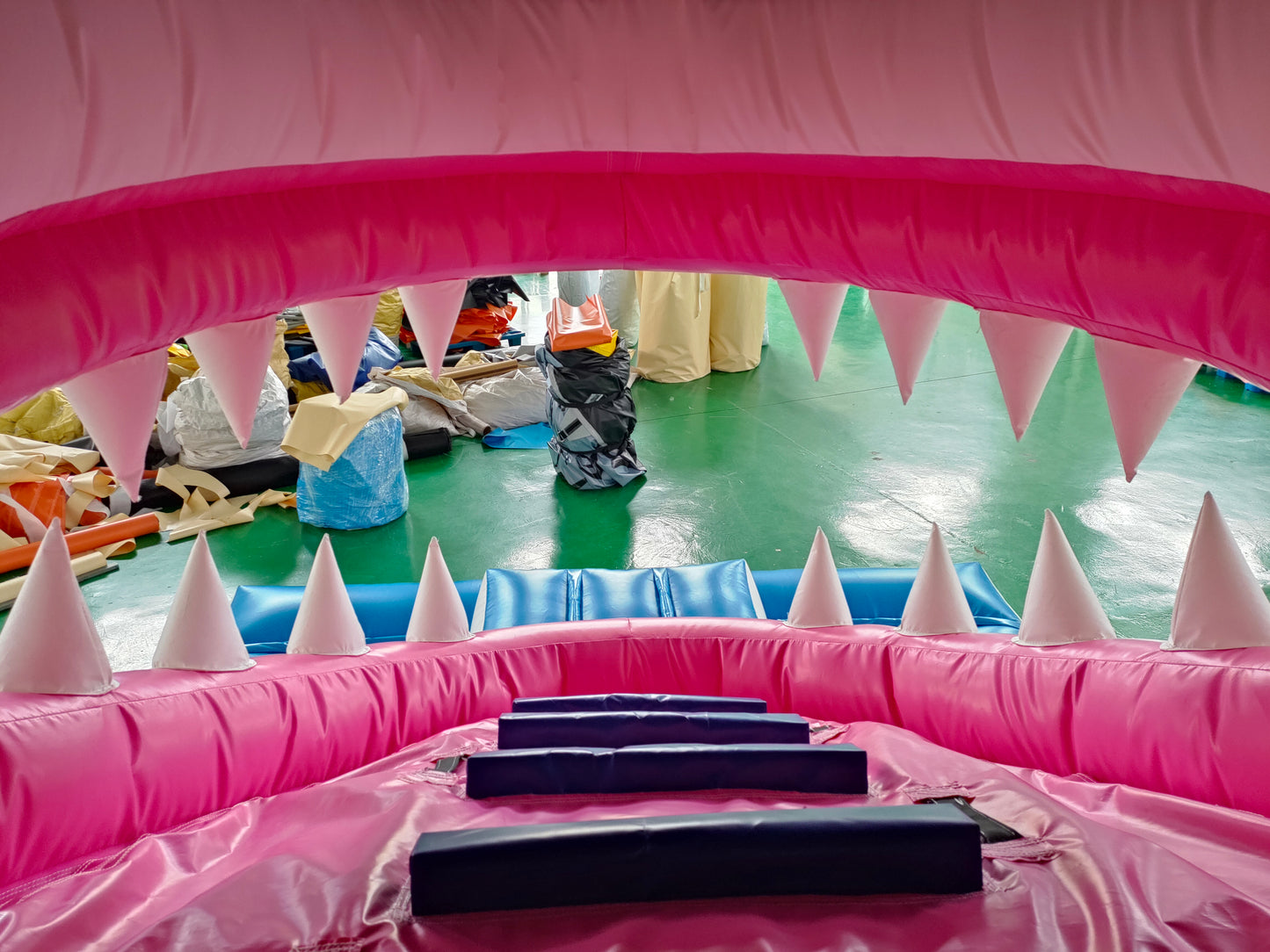 Inflatable Shark Slide