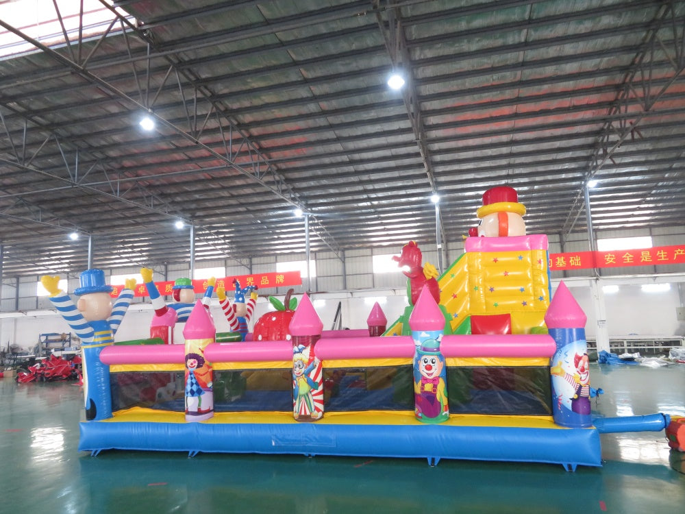 Inflatable Clown Funcity Slides