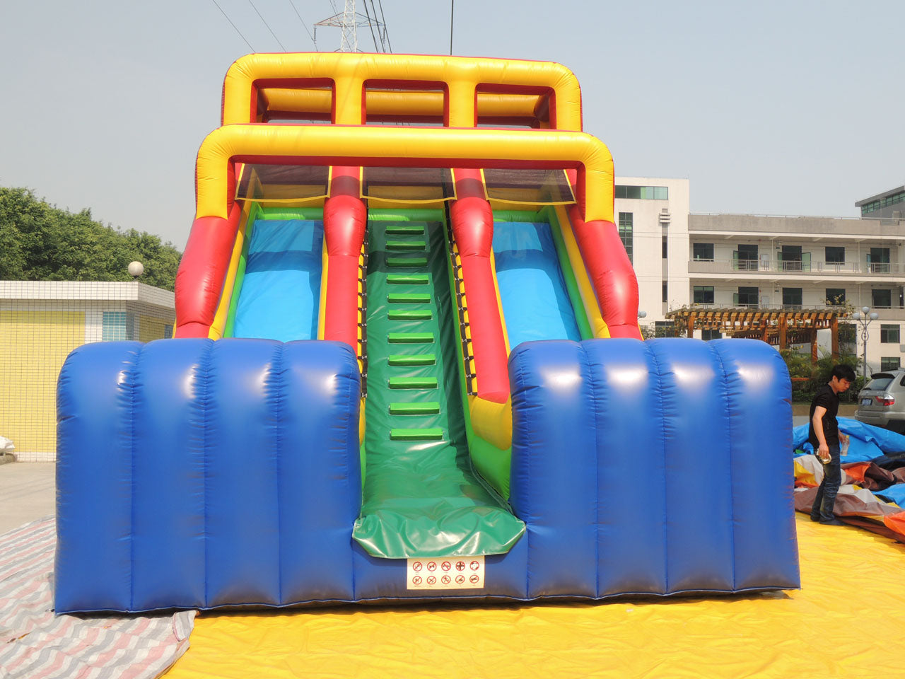 Inflatable Wave Slides