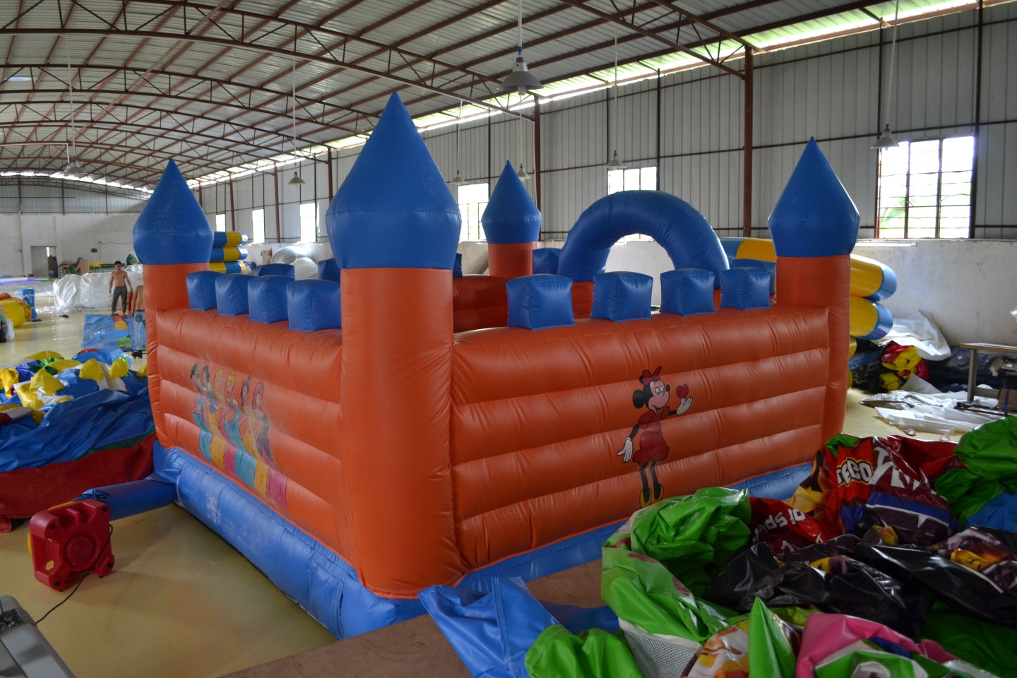 Castillo Inflable Temático Disneyland