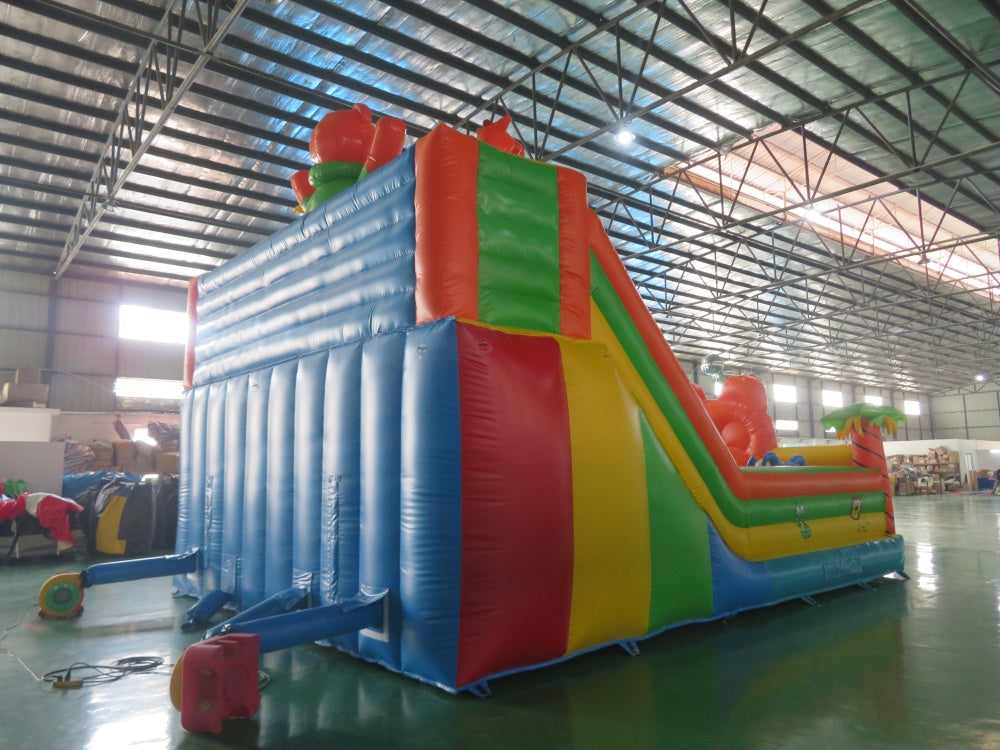 Inflatable Tiger Slide Playground Funcity