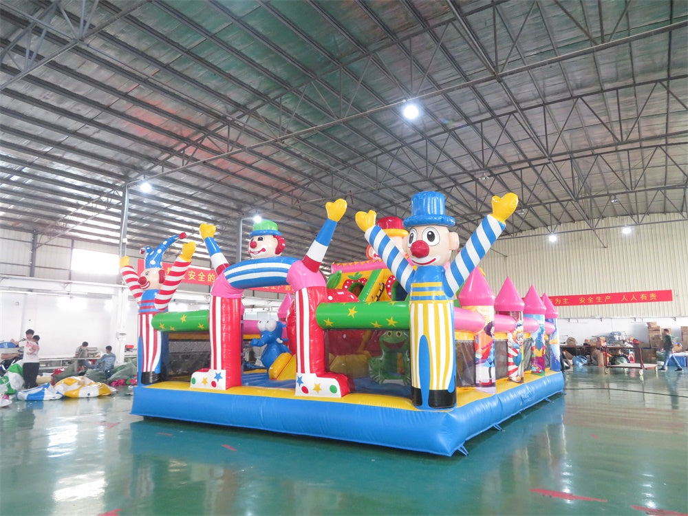 Inflatable Clown Funcity Slides