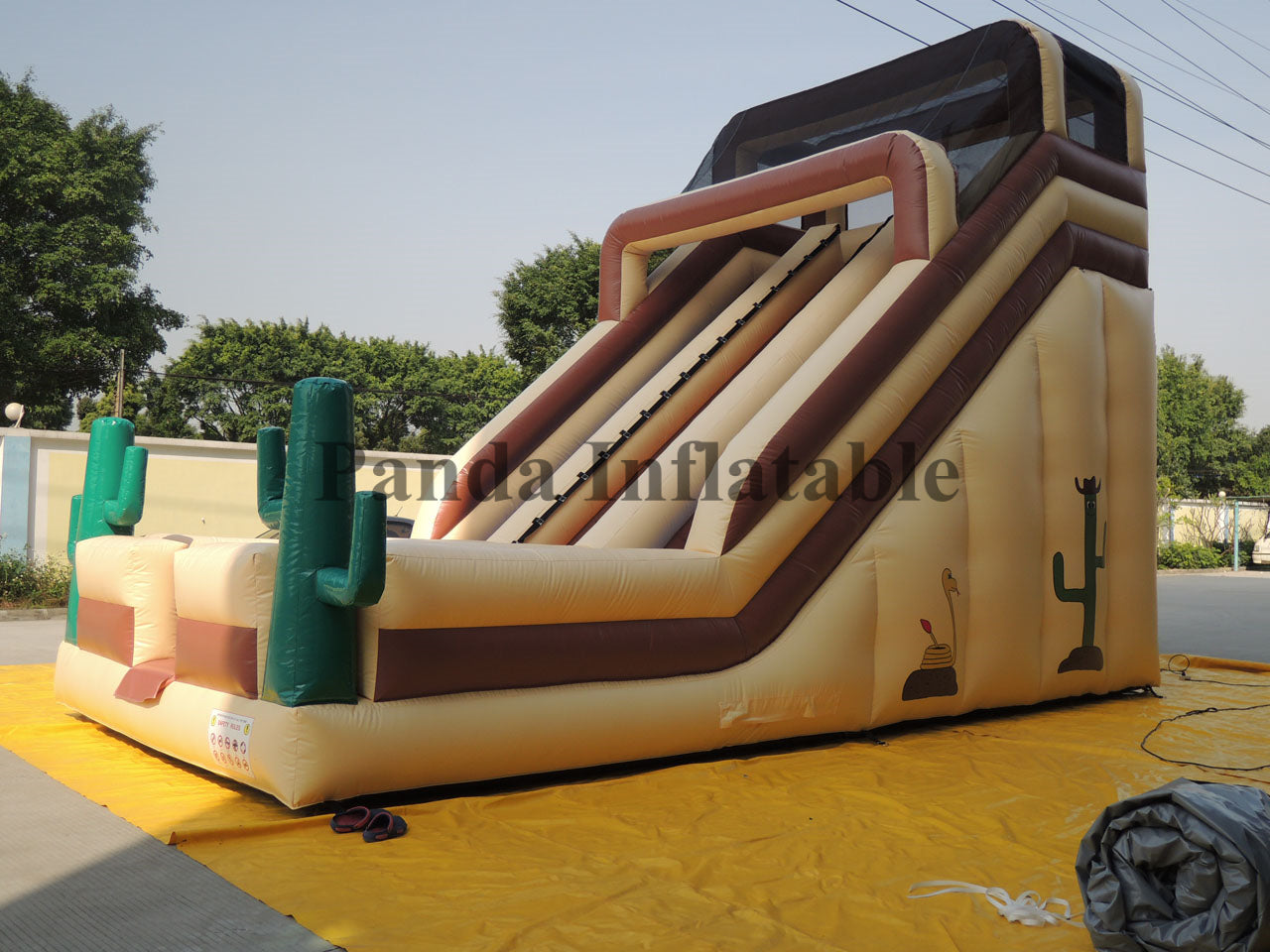 Inflatable Cactus Theme Slides