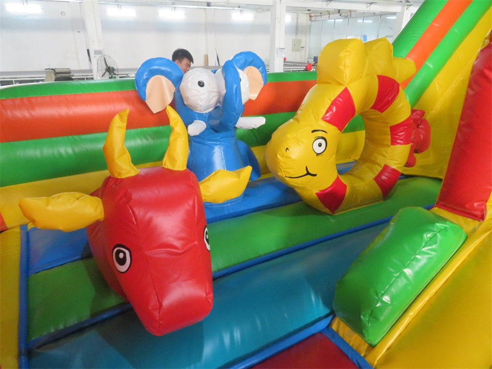 Inflatable Bear Slide Playground