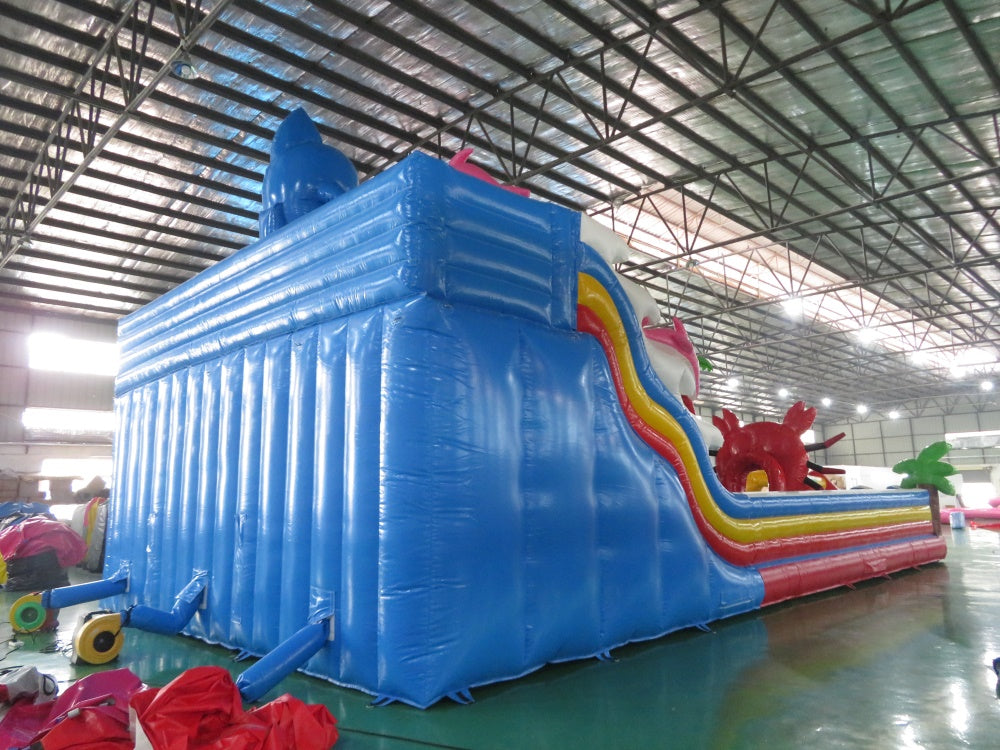 Inflatable Shark Theme Playground Funcity