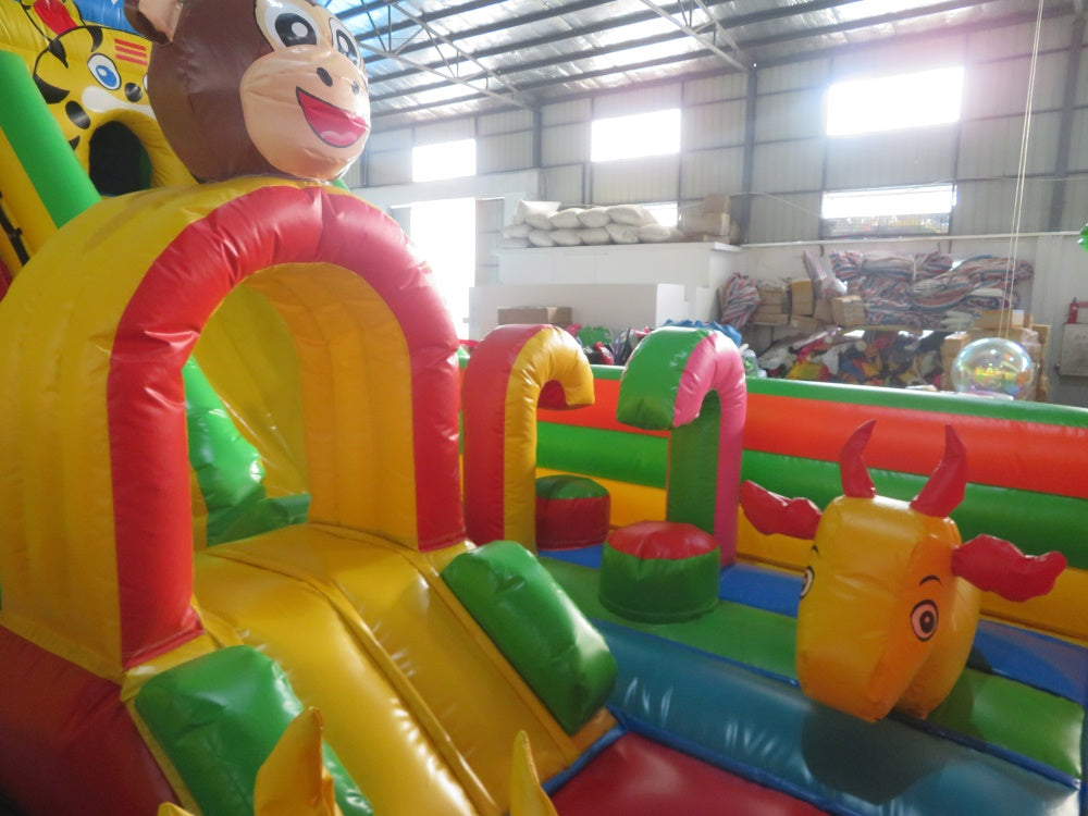 Inflatable Bear Slide Playground