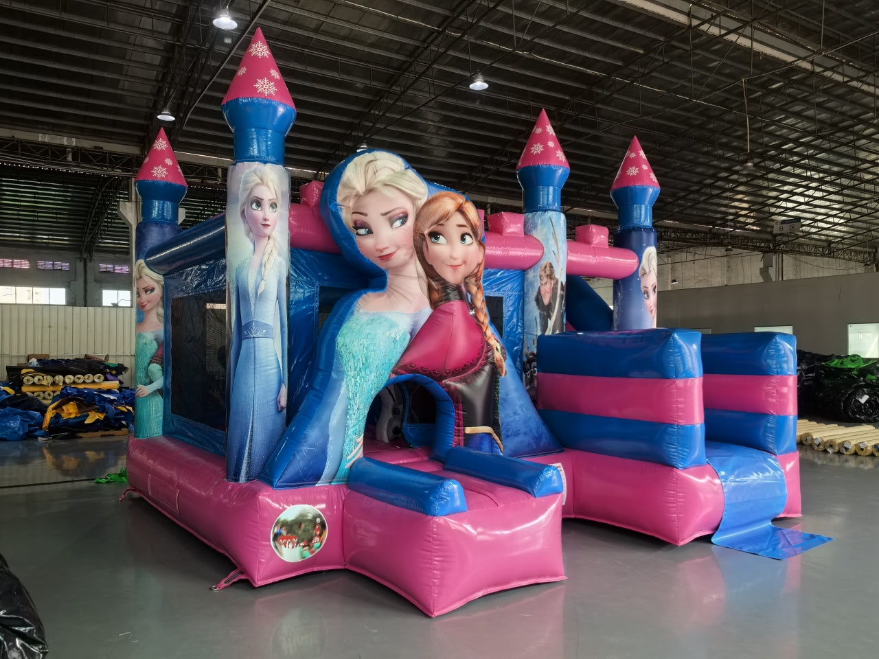 Tobogan Inflable Peque Snow White