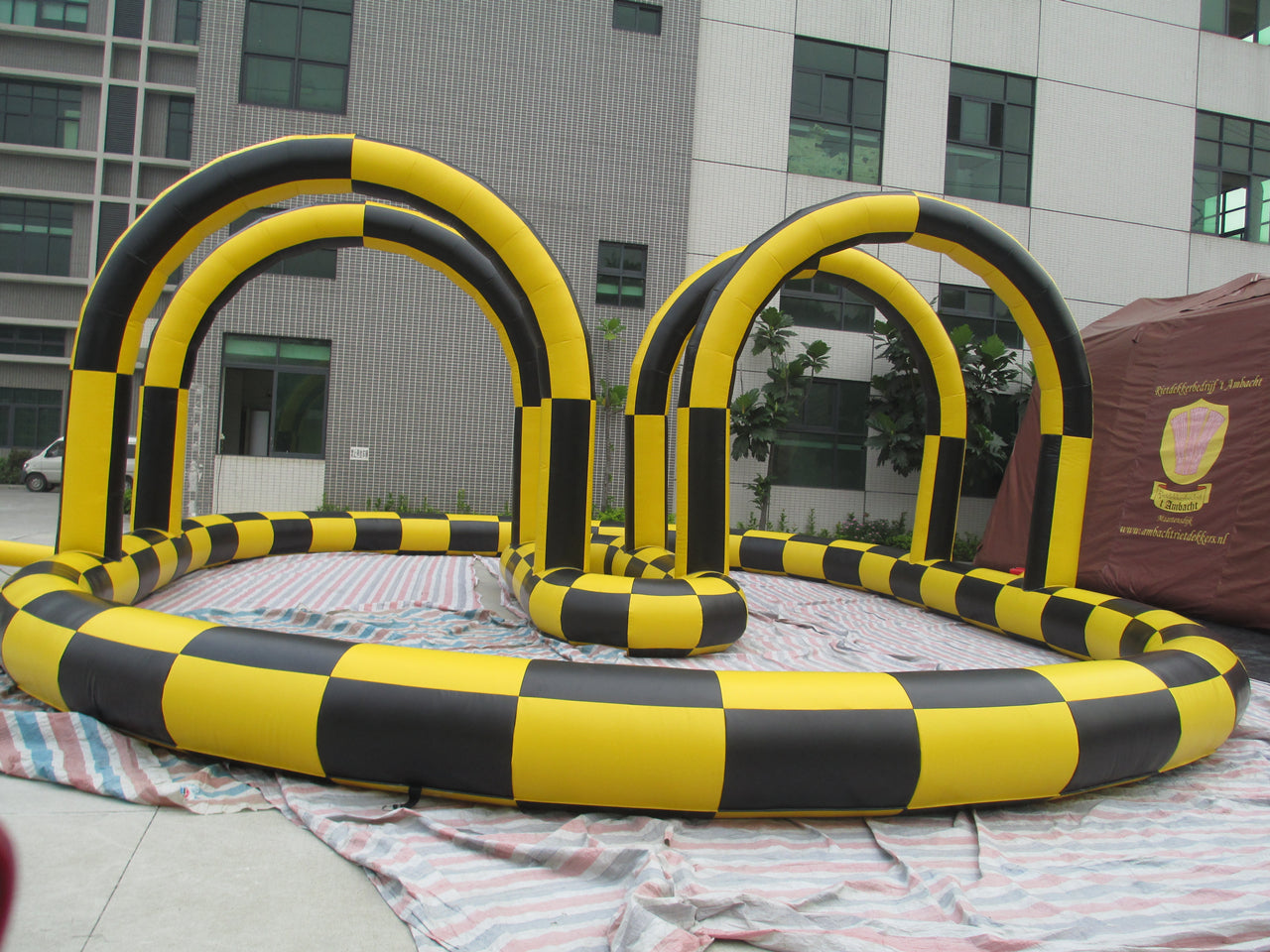 Inflatable Go Kart Track