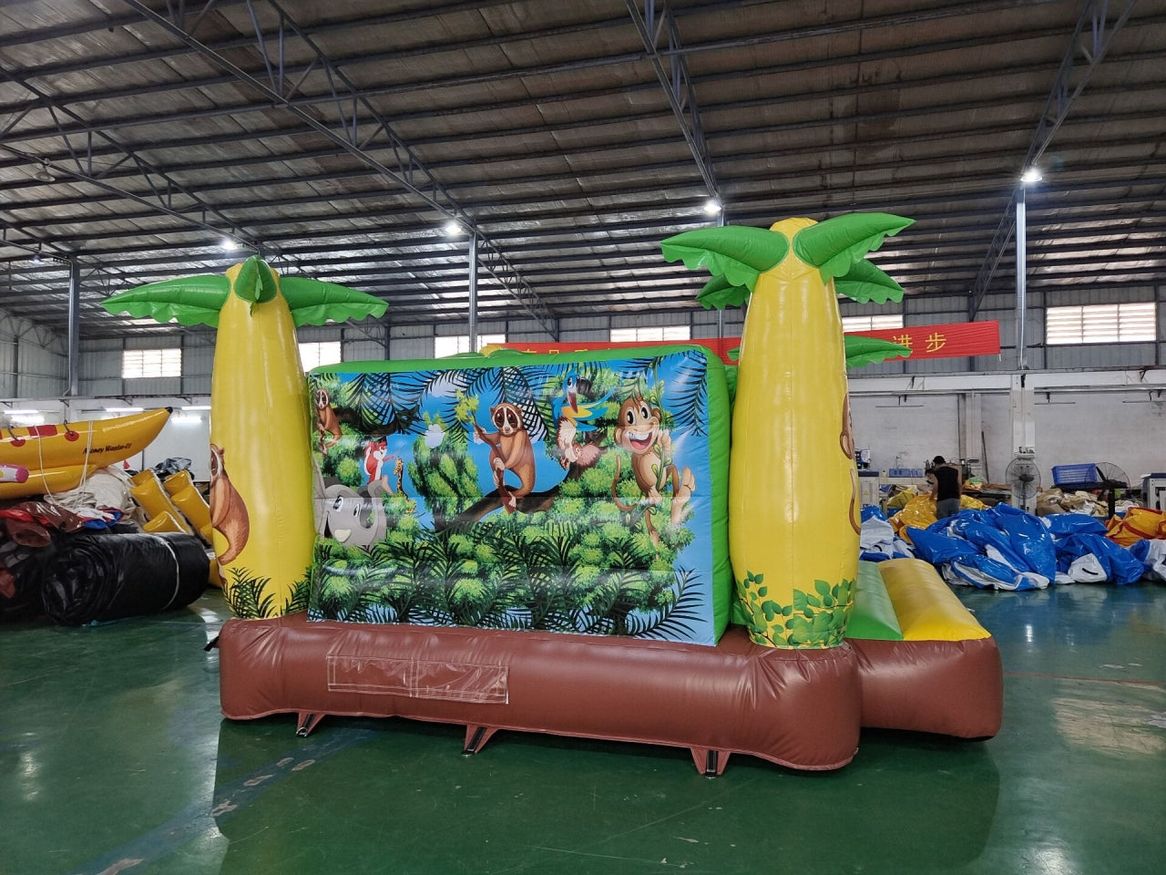 Castillo Inflable Temático Safari