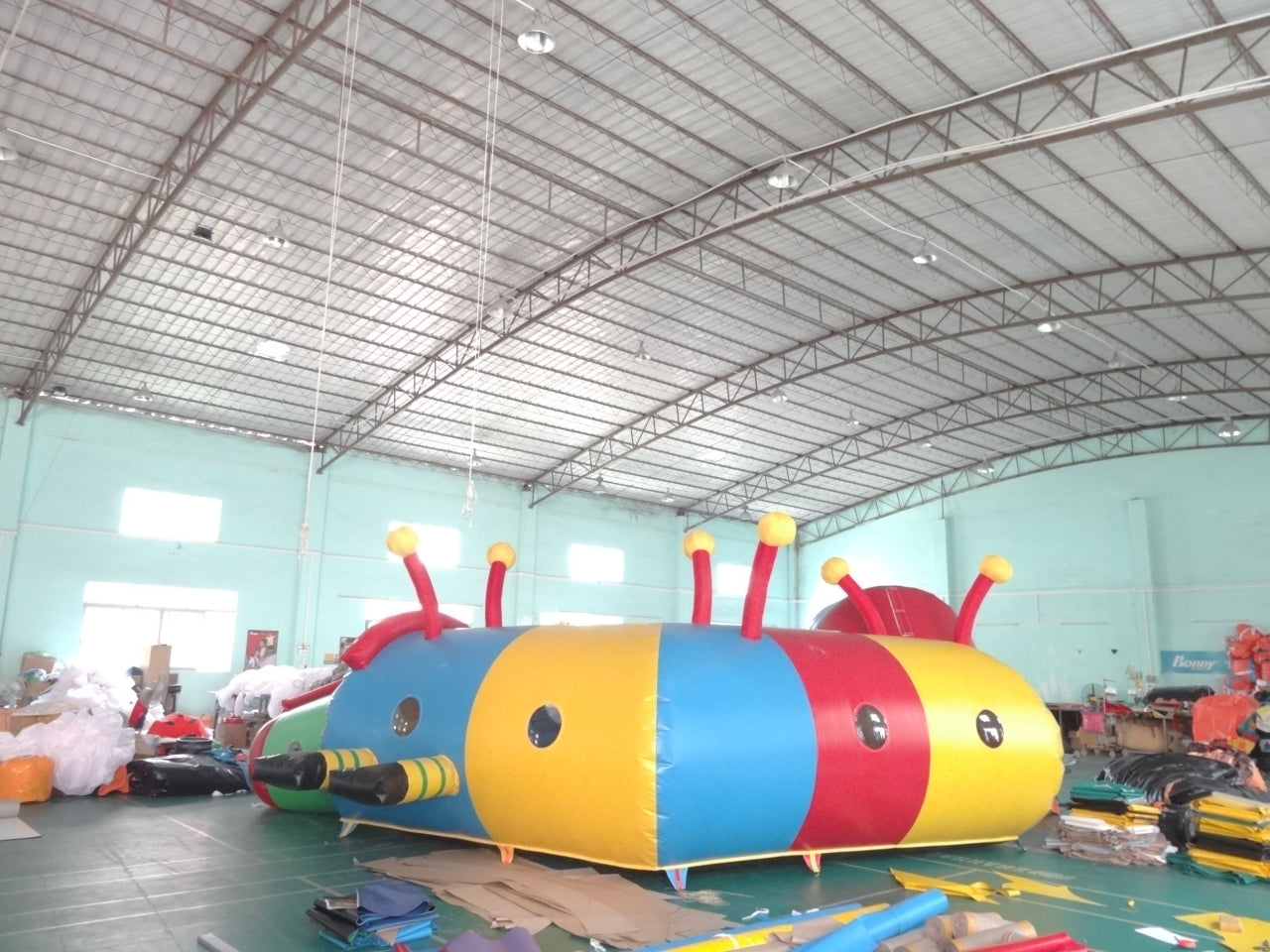 Tunél Inflable Temático El Gusano