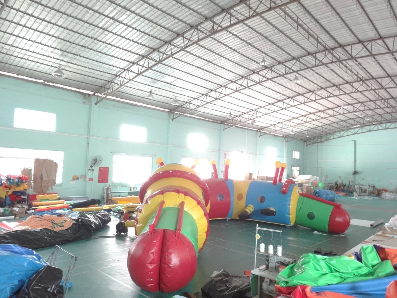 Tunél Inflable Temático El Gusano