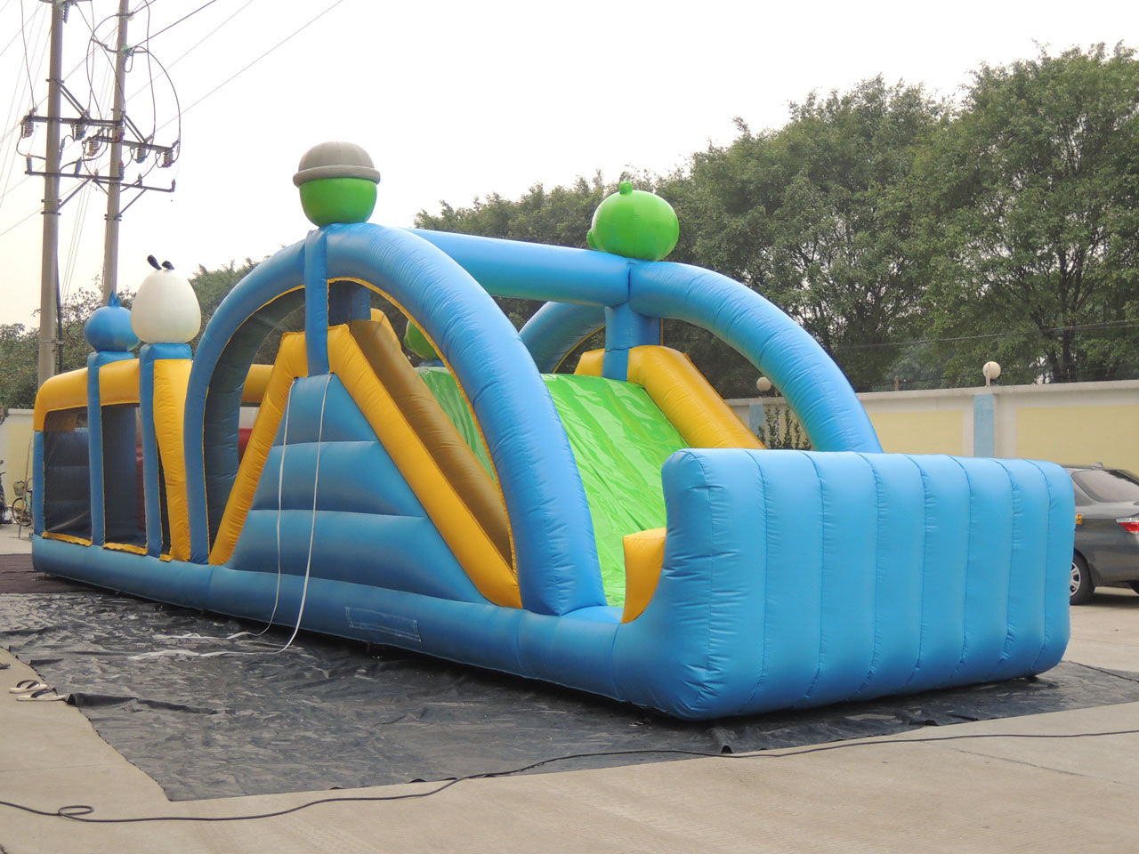 Inflatable Obstacle Course AngryBird